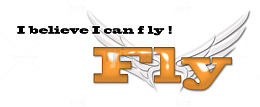 I believe I can  fly !