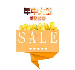 618年中大促艺术字