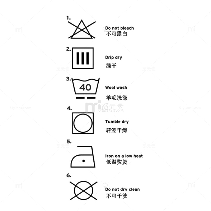 洗衣服的一些注意事项