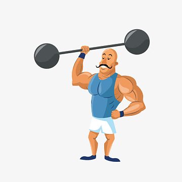 欧美大力士举重选手