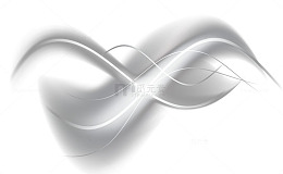 炫酷白色动感光效素材