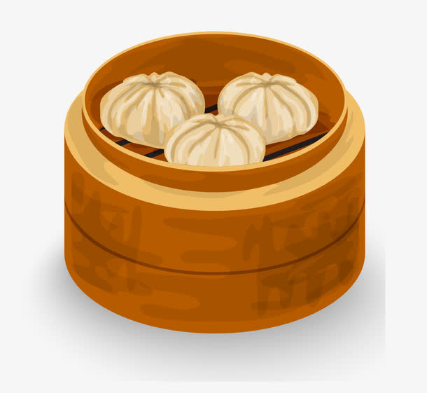 小笼包矢量图