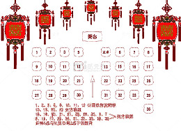 婚礼席位图