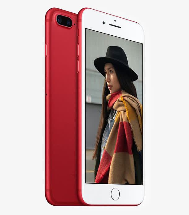 苹果手机红色