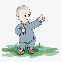 简笔画打坐的小和尚pngpng打坐的小和尚pngaipng小和尚卡通佛像png