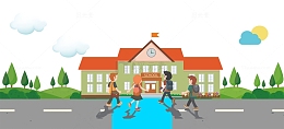 卡通学校