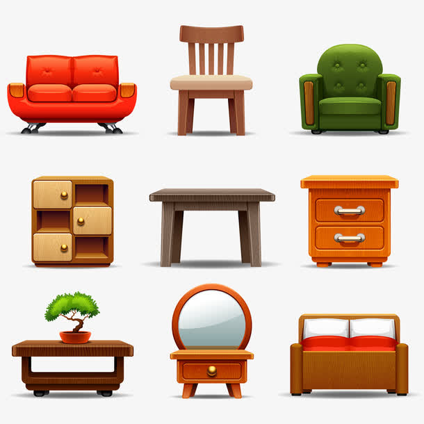 关键词 : 梳妆台,手绘,卡通,木头[声明] 觅元素所有素材为用户免费