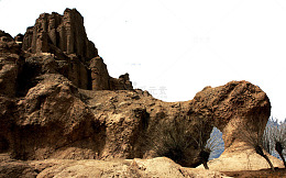 象鼻山石壁