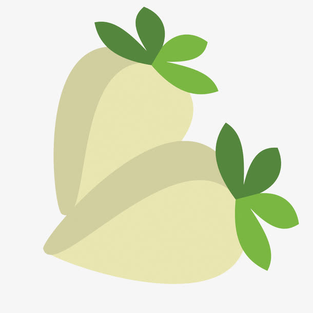 矢量白萝卜蔬菜素材