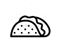 卤肉卷矢量图免费下载