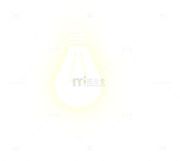 灯泡概念图标