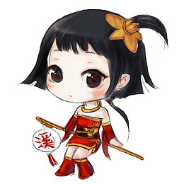 大话西游2手绘夜溪灵
