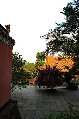 岳麓山一角