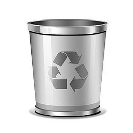垃圾回收金属垃圾篓