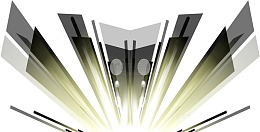 透明放射性效果