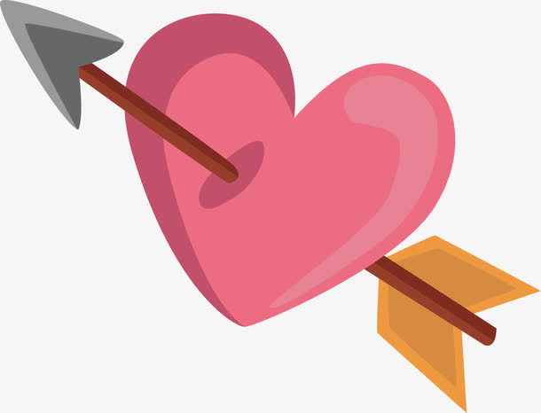 粉红色一箭穿心