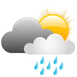 天气阵雨天milky-2.0-icons