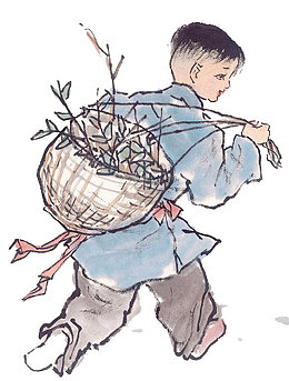 古代的农村儿童