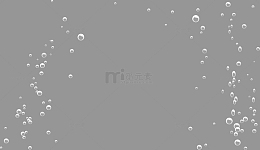 透明气泡效果元素