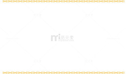 金色线条装饰框
