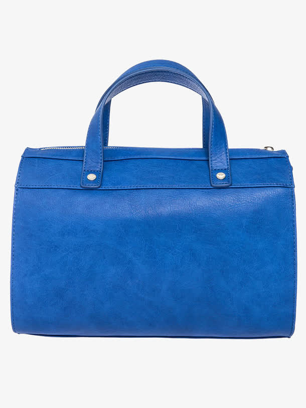 乔治阿玛尼蓝色真皮包包