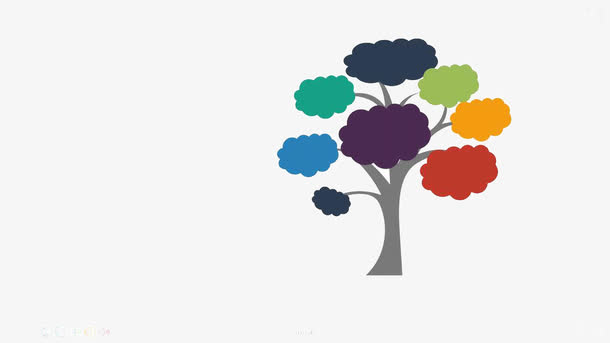 简约商务ppt模板素材免费下载_觅元素