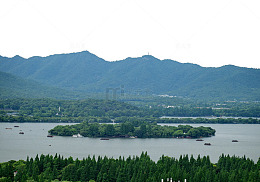 西子湖畔美景
