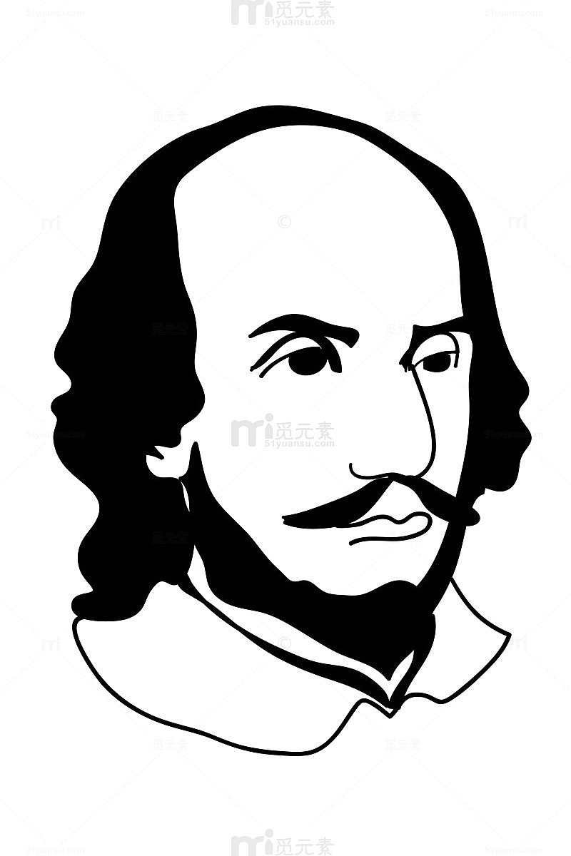 莎士比亚头像