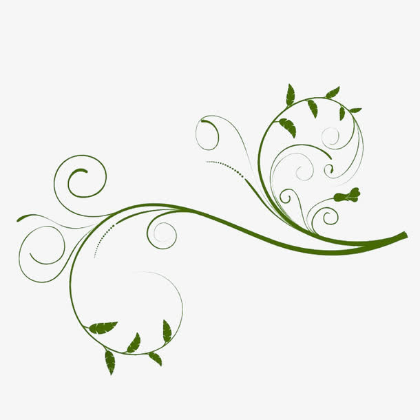 绿色藤蔓免抠素材免费下载_觅元素51yuansu.com