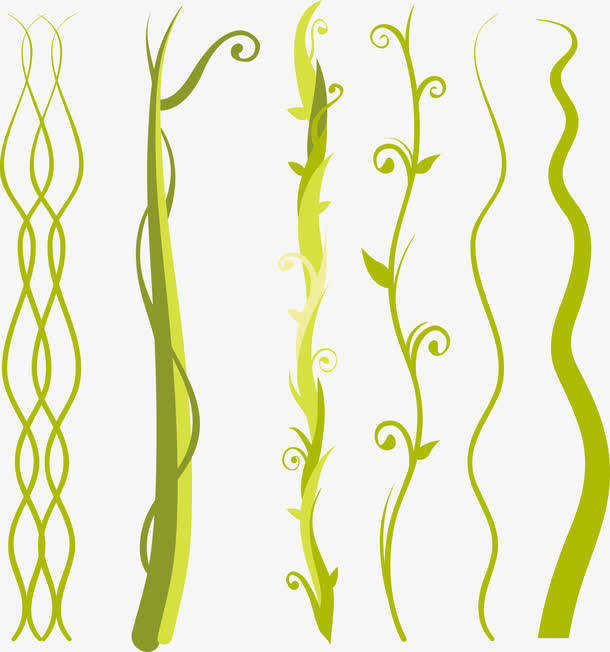 矢量藤蔓素材免费下载_觅元素