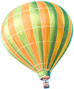 涂鸦手绘热气球效果设计