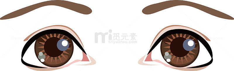 矢量鼠绘大眼睛