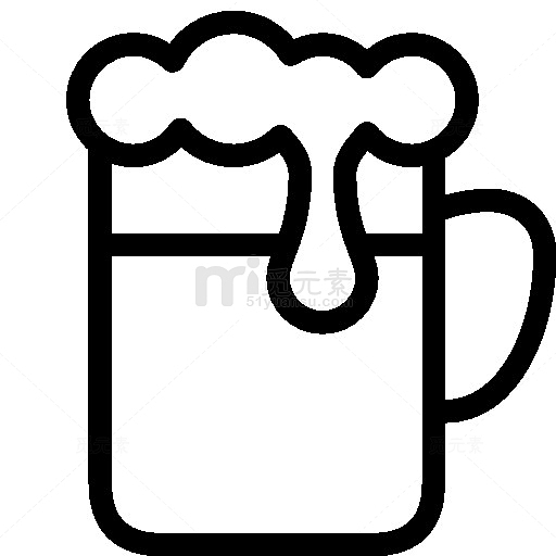 食品啤酒图标