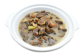红烧寒菌钵图片素材
