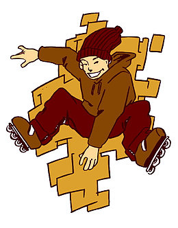 带帽的男人