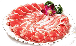 羊肉片图片
