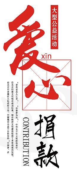 大型公益活动