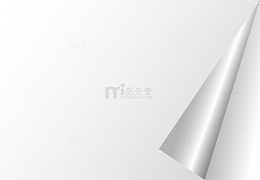 白色渐变信纸左右翻页便签