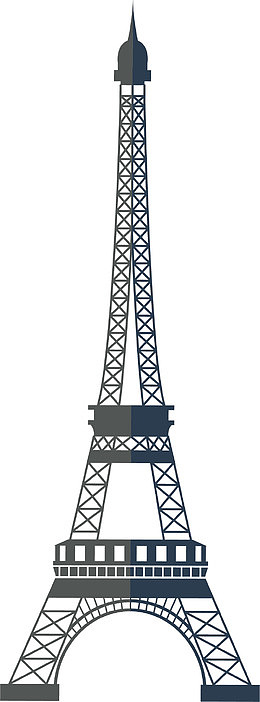 埃菲尔铁塔模型素材