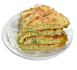 葱花鸡蛋饼