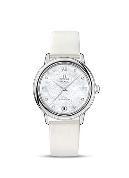 白色女表欧米茄腕表手表