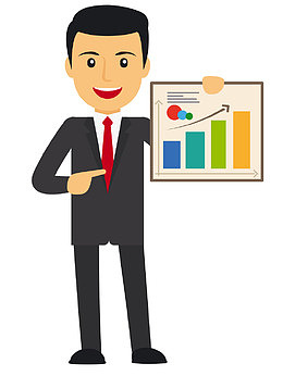 矢量公司员工素材