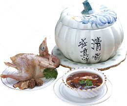 珍菌煨鸡