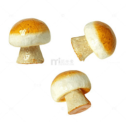 三个烤香菇