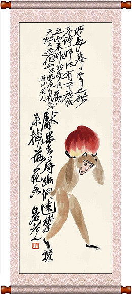 祝寿图作品
