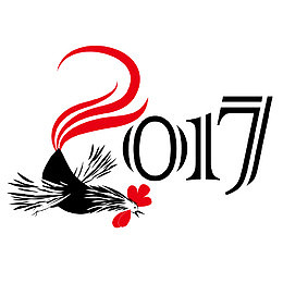 矢量手绘2017创意作品