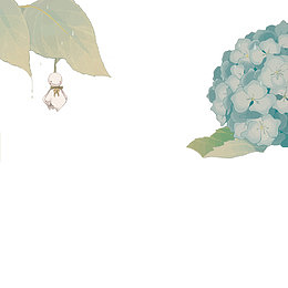 矢量下雨天