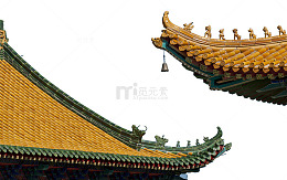 寺院宫殿屋顶装饰