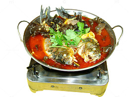 沙茶鲜菌鲫鱼锅
