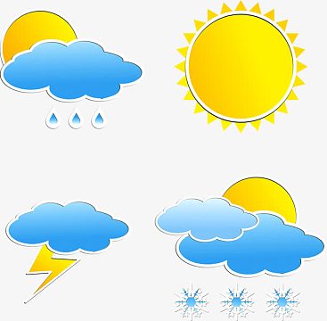 天气预报图标